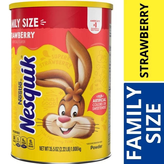 Nesquik Strawberry Powder 2LB