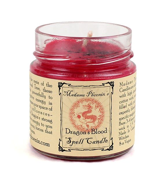 Witch's Brew Dragon's Blood Candle - DragonSpace Gift Shop