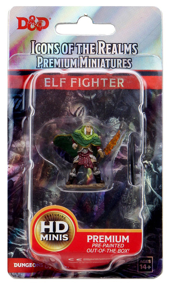 Premium Painted D&D Miniature: Dwarf Fighter