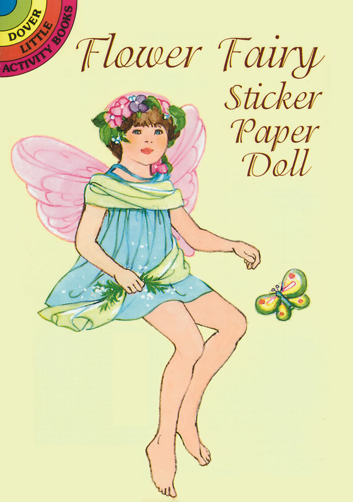 Glitter Christmas Fairy Sticker Paper Doll [Book]