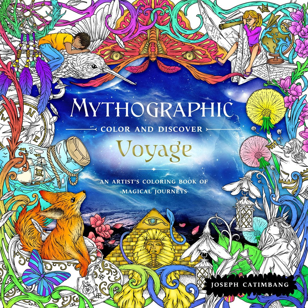 Mythographic Imagine front page 10-8-20 - Colouring Book Club