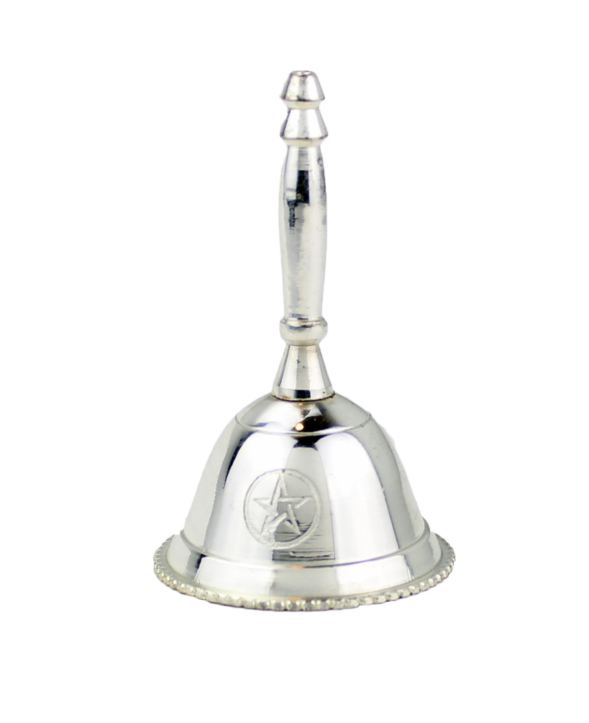 Brass Altar Bell with Triple Moon Symbol at Rs 1167.00, Vapi