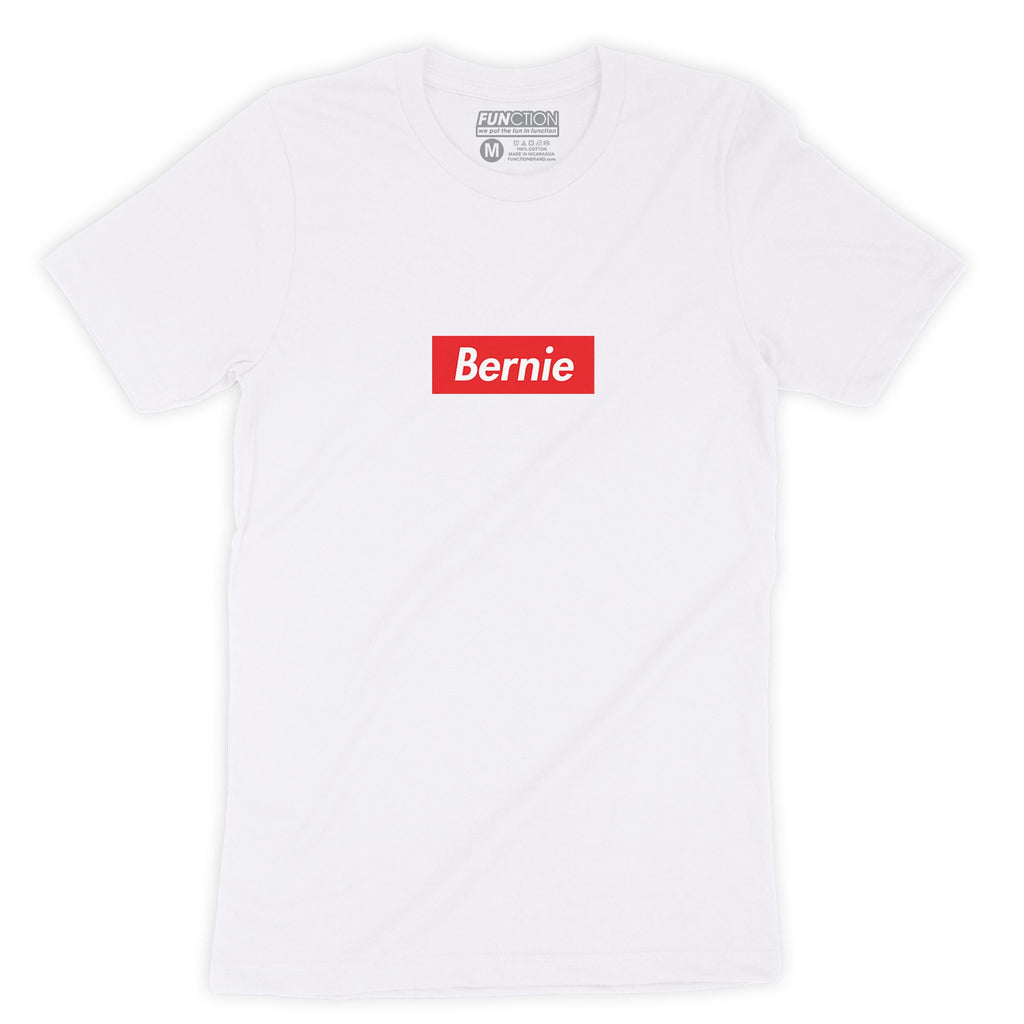 Function Bernie Sanders Box Logo Fashion T Shirt Streetwear