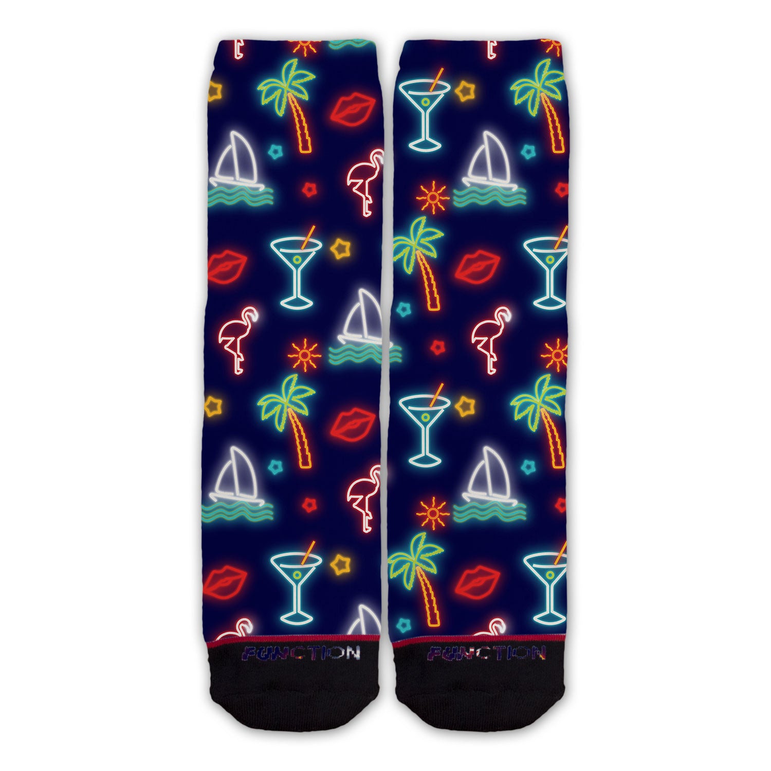 Function - Neon Lights Fashion Socks