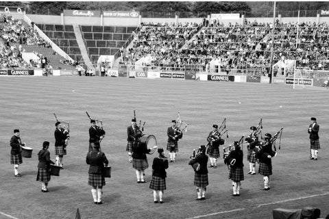 Castlelyons playing at a GAA match, early 2000's.