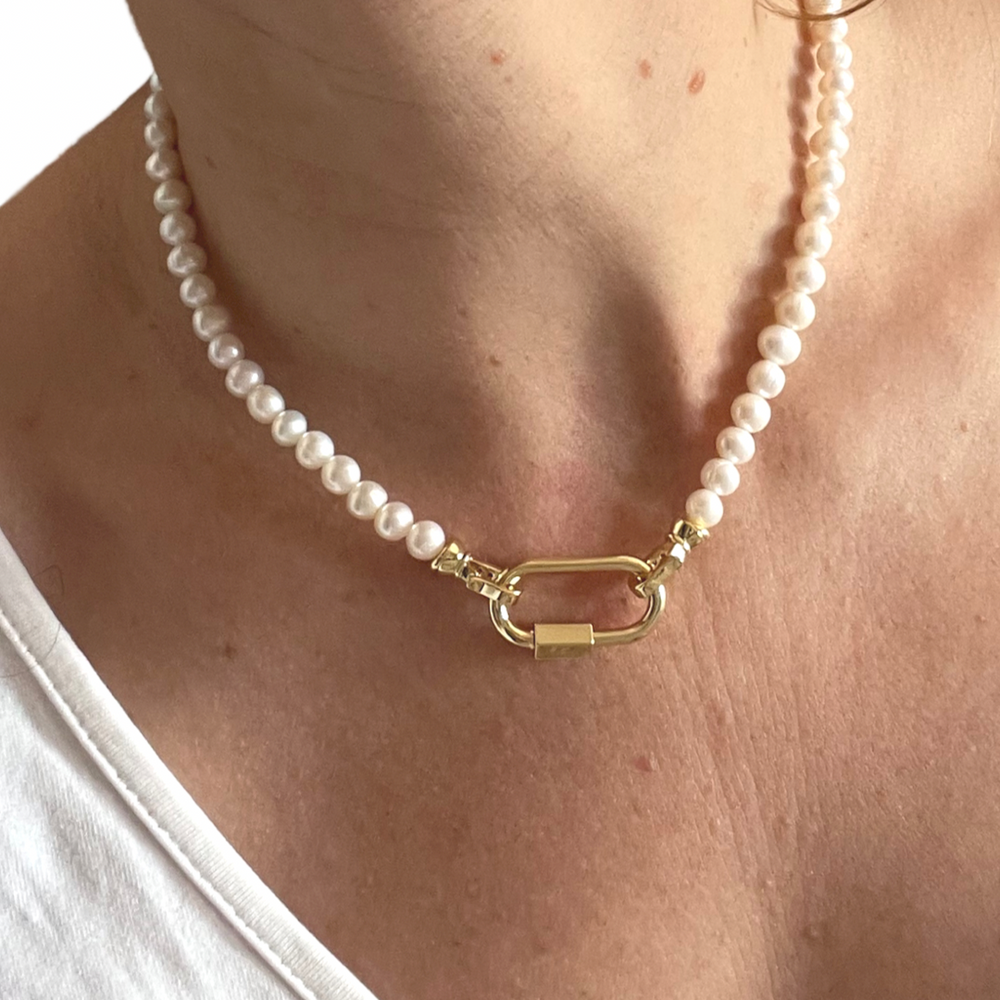 Freshwater Pearl Necklace | Boho & Mala – Boho & Mala Jewellery