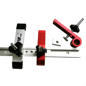 Woodworking T Slot Block Clamp and Miter Track Slider Bar Carpentry Pressboard Clamp Kit Positioning Limiter Miter Clip Device - GardeningBuy - Miter Clamps For Woodworking