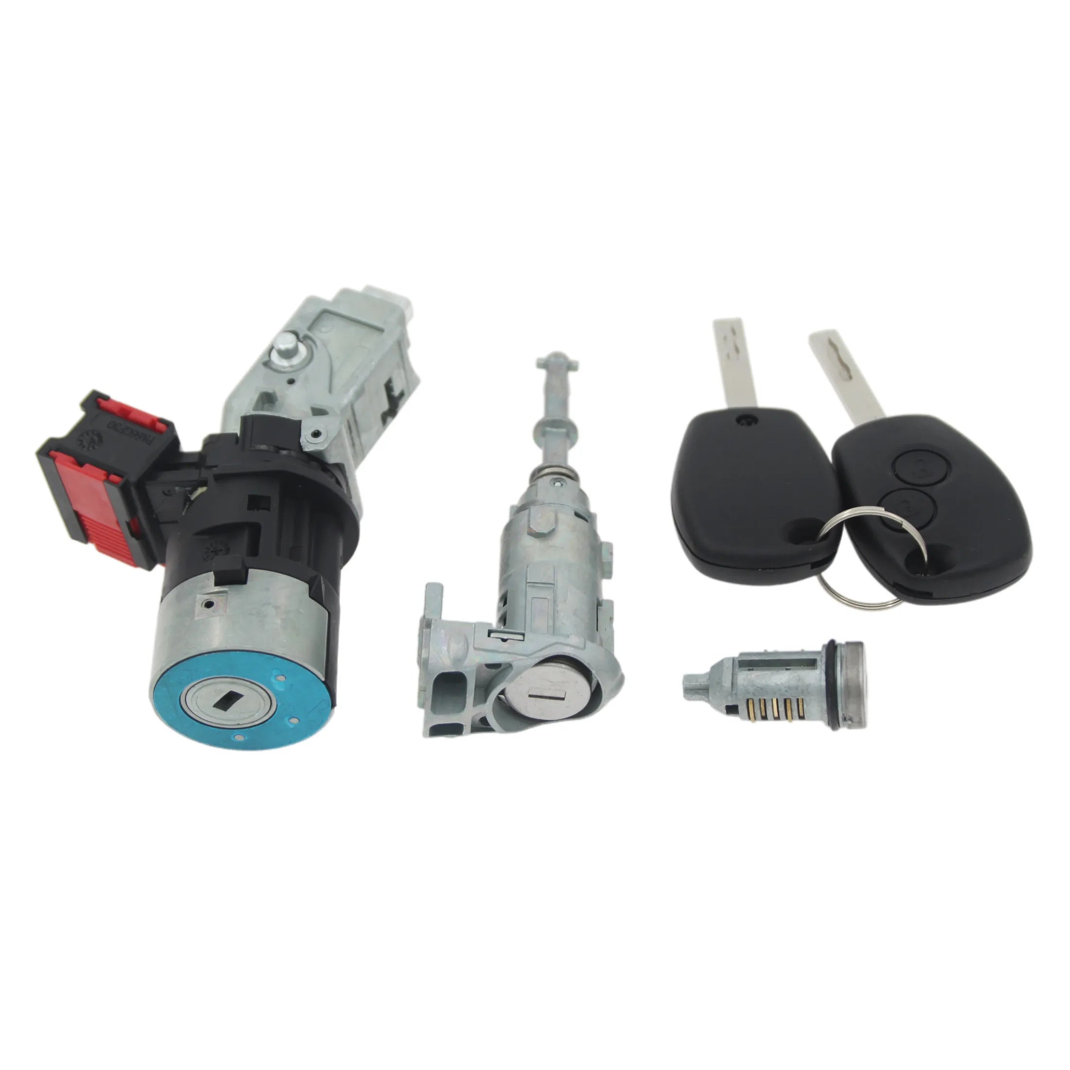 Compete Lock Set Ignition Switch Cylinder Door Lock Tumbler  2 Keys For Renault Kangoo Iii Modus Master Vauxhall