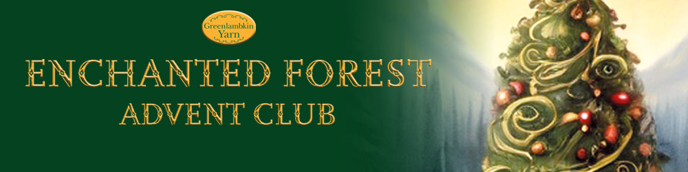 Enchanted Forest Advent Club 2024 by Greenlambkin Yarn