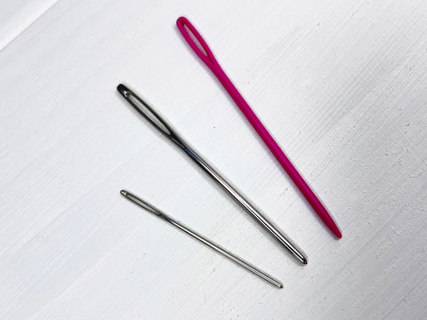 Darning needles - essential for every knitting and crochet kit
