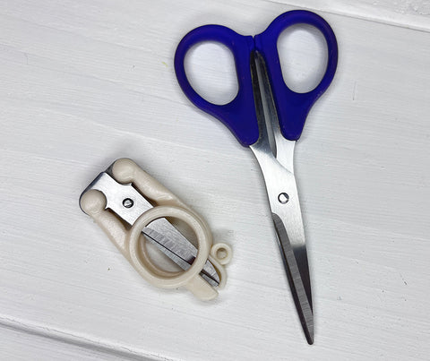 Ideal scissors for a knitting or crochet kit