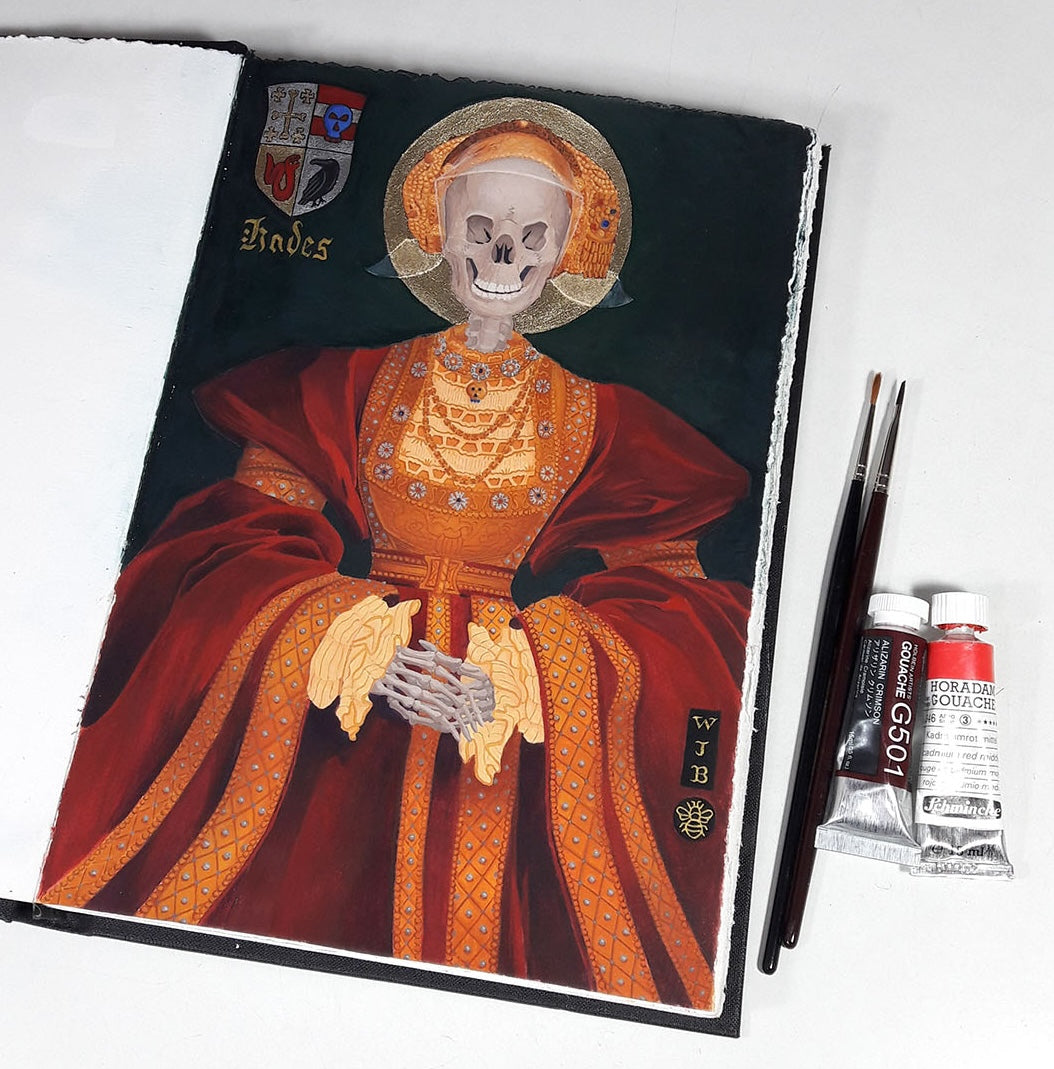 Will J Bailey Blog Watercolour Paper Sketchbook Ann of Hades