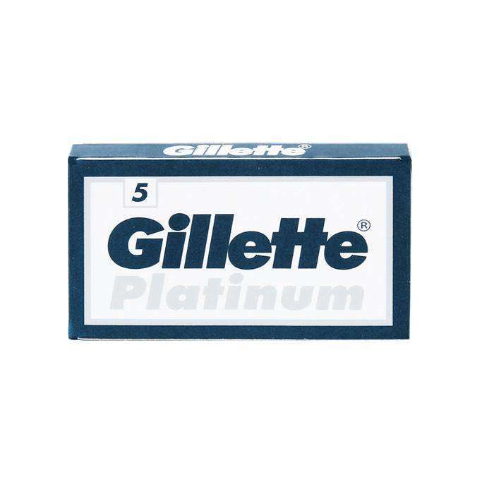 Gillette Platinum Double Edge Razor Blades 5