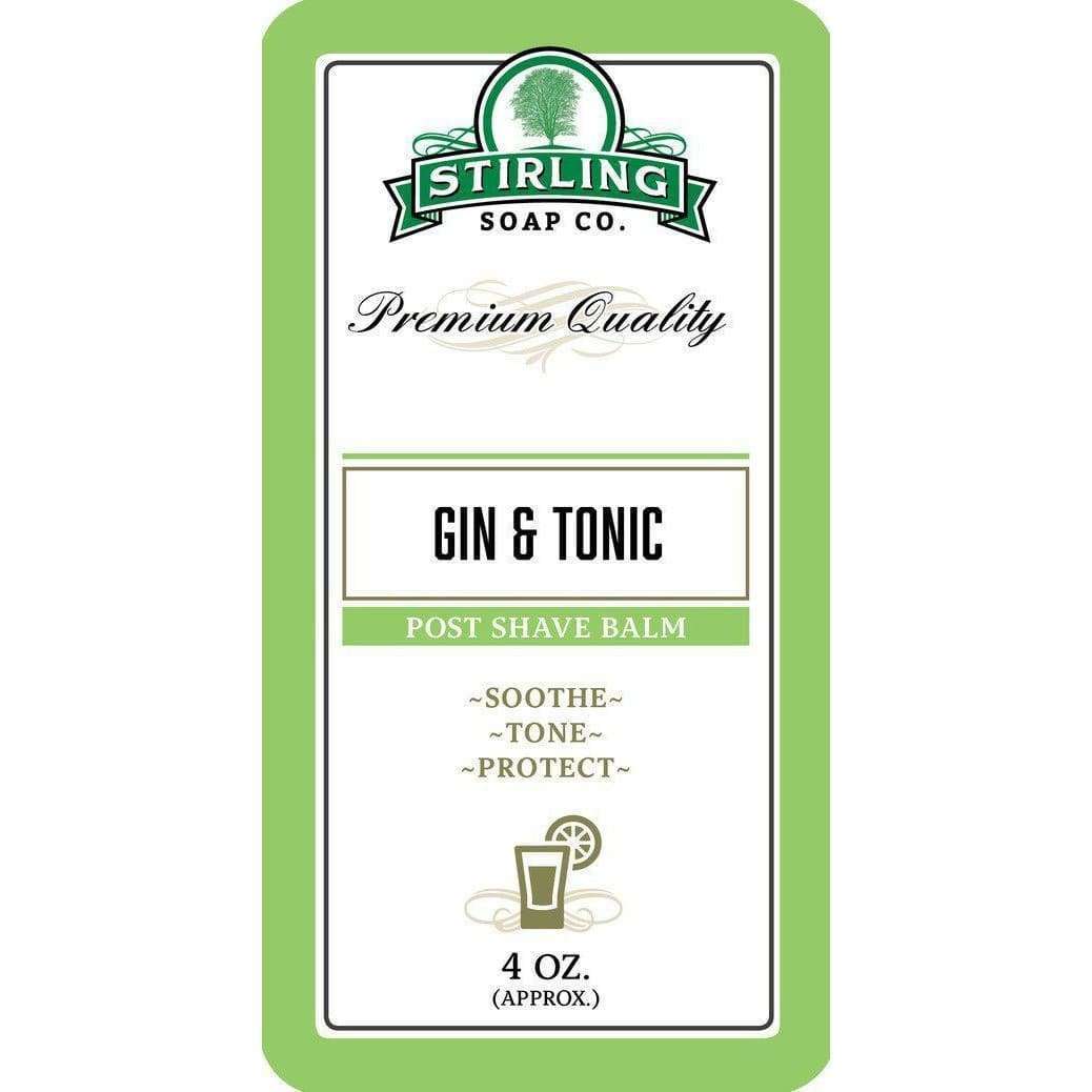Stirling Gin & Tonic - Post Shave Balm 4oz (118ml)