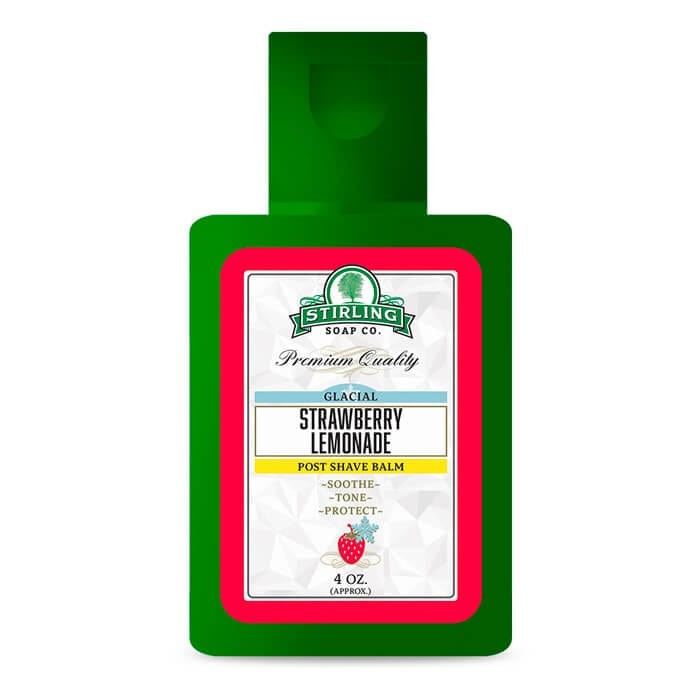 Stirling Glacial Strawberry Lemonade Post Shave Balm 4oz (118ml)