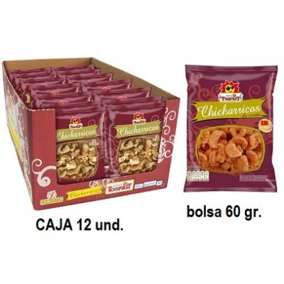 CHICHARRICOS 12x60grs. - Mono Banano