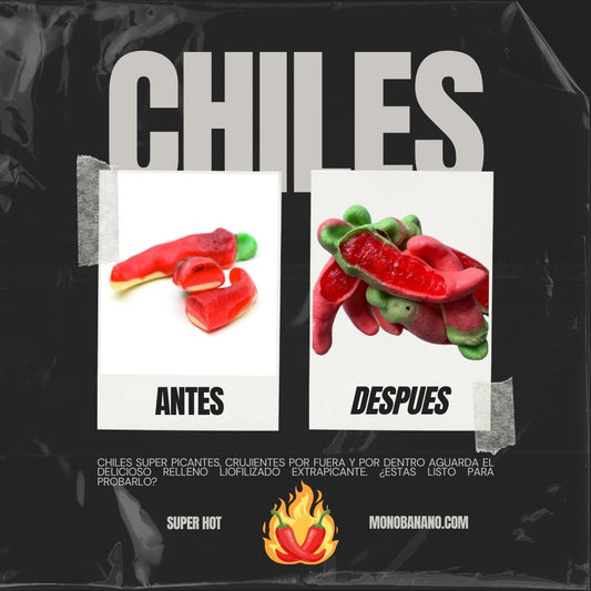 Chiles Picantes Liofilizados - Mono Banano