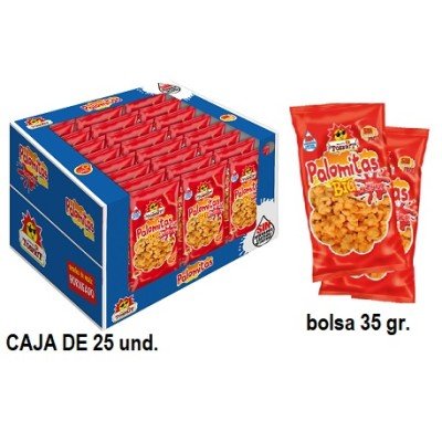 PALOMITA KETCHUP caja 25x35gr - Mono Banano