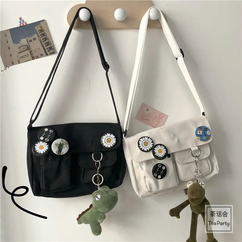 Fashion Women Canvas Shoulder Bags