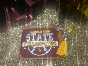 Championship Keychains - Barnzcharmzdesigns