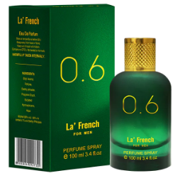 0.6 Perfume - La French - Top Perfumes for Men Under Rs 500