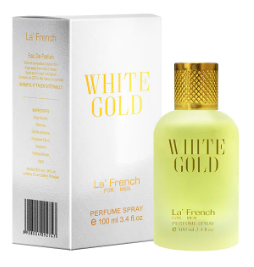 White Gold Perfume- La French - Top Perfumes for Men Under Rs 500