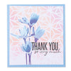 Sizzix Layered Stencils 4PK - Geo Flowers