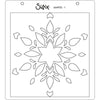 Sizzix Layered Stencils 4PK - Snowflake