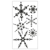 Sizzix Layered Clear Stamps Set 6PK - Floating Snowflakes