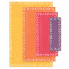 Sizzix Framelits Die Set 9PK  -  Fanciful Framelits, Renee Deco Rectangles by Stacey Park