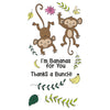 Sizzix Clear Stamps Set 15PK – Going Bananas by Catherine Pooler