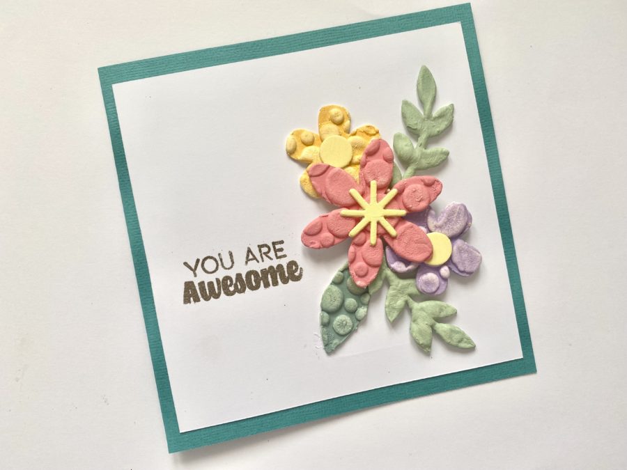 floral card 