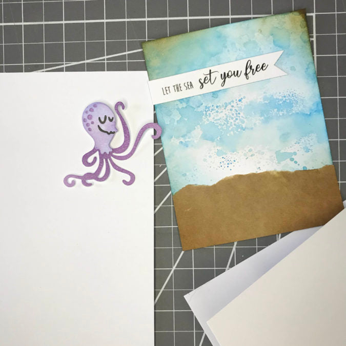 under the sea card