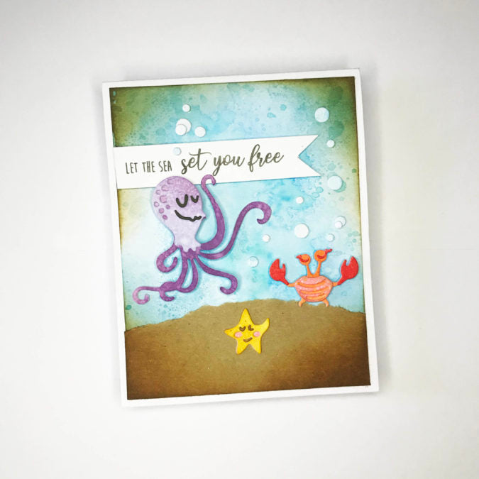 under the sea card 