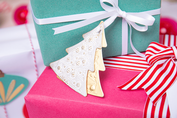 Christmas gift tags and giftwrap 