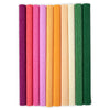 Sizzix Surfacez - Crepe Paper, 12" x 24", Color Splash, 10 Sheets