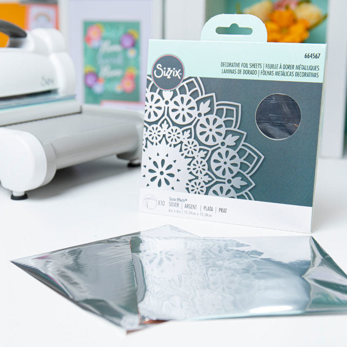 decorative foil sizzix effectz