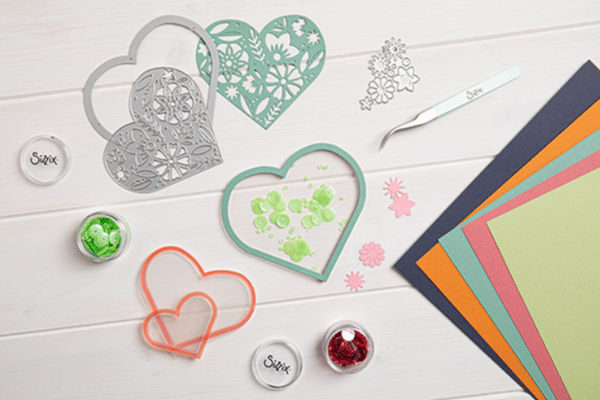 Sizzix Shaker Panes and Sequins