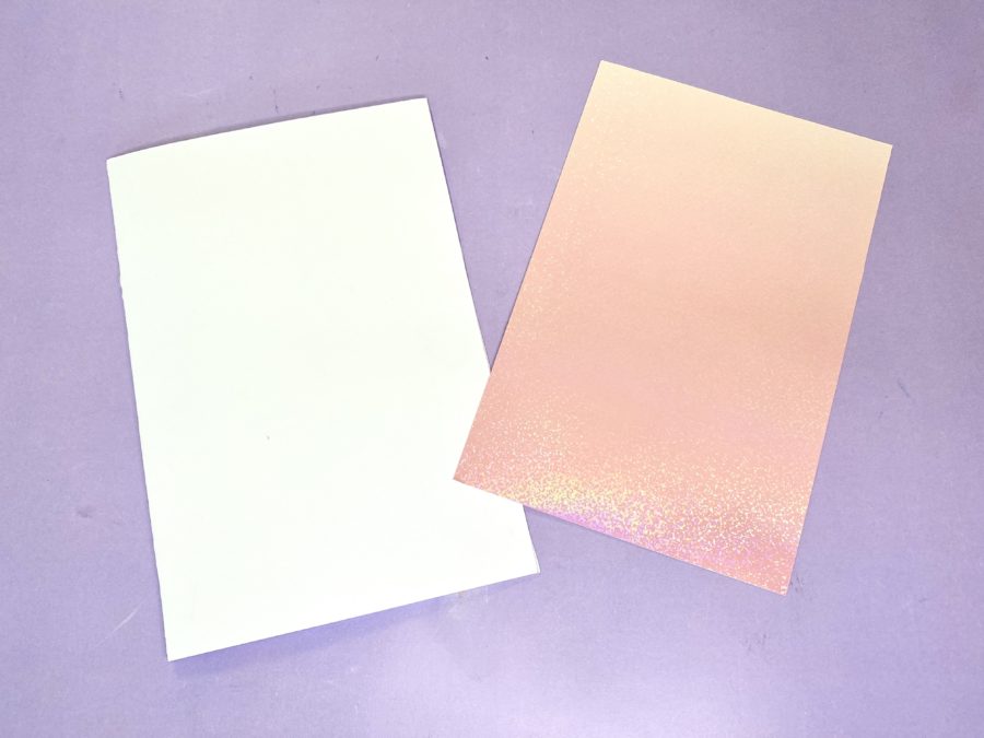 mystical holographic cardstock 