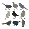 Sizzix Thinlits Die Set 9PK - Silhouette Birds by Tim Holtz
