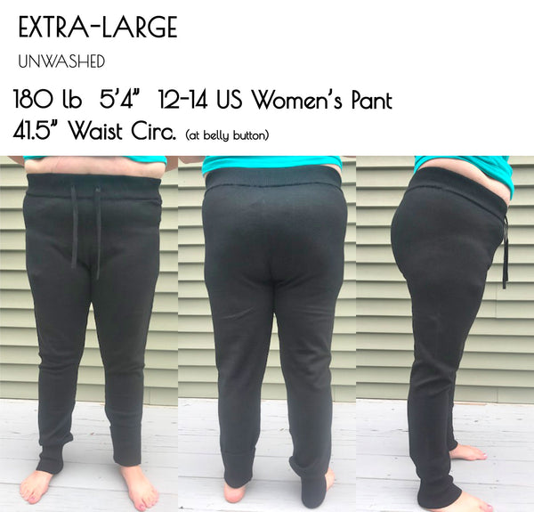 FIT ALBUM ADULT MERINO WOOL LOUNGER PANTS/LEGGINGS/JOGGERS YOOKI