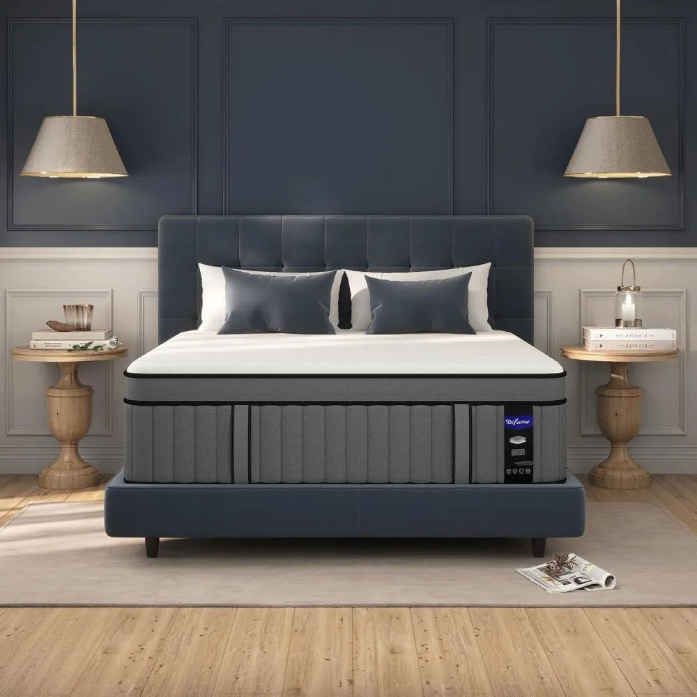 14in Hybrid Memory Foam Queen Size Mattress