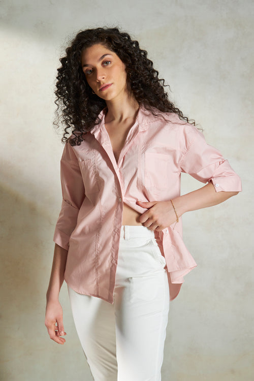 Picture of Kortnie|Button Down Cotton Shirt