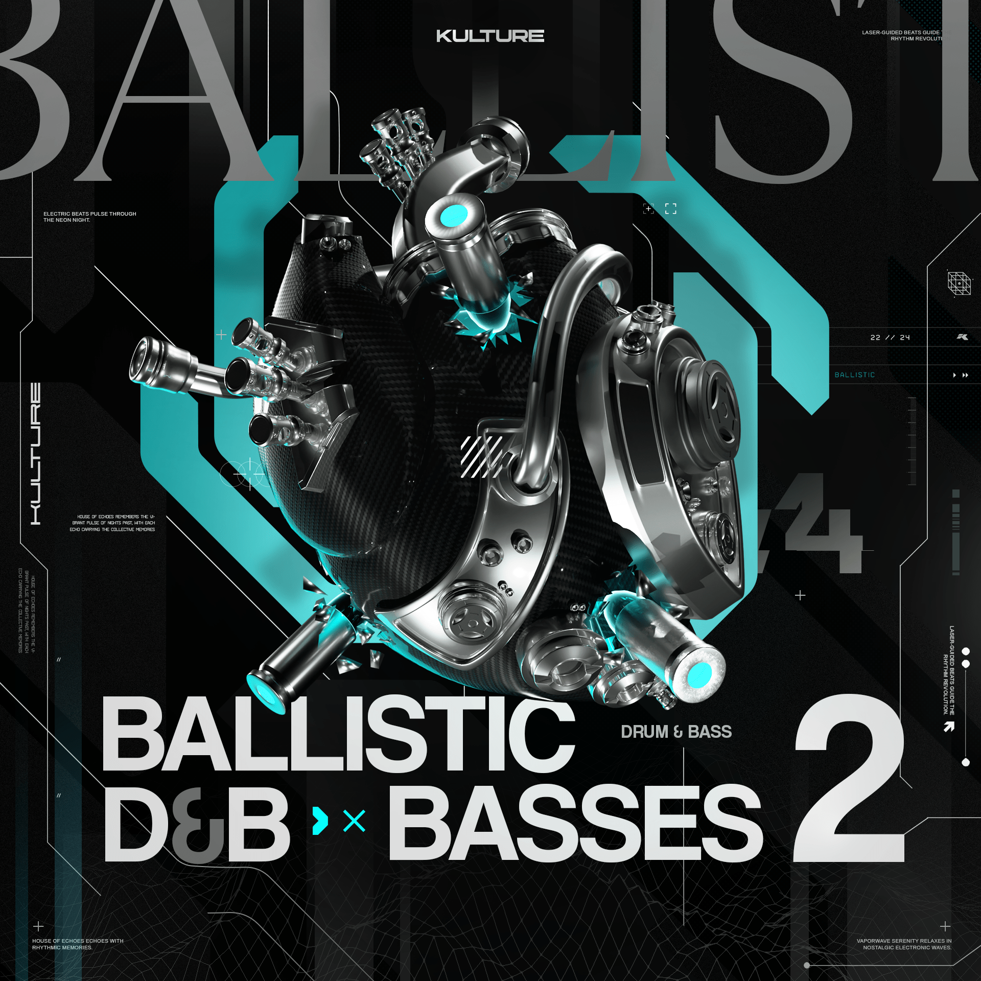 Ballistic DnB Basses (Vol. 2) - KULTURE product image