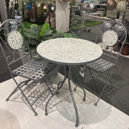 Kaemingk Toulouse Mosaic Bistro Set | Newbank Garden Centre