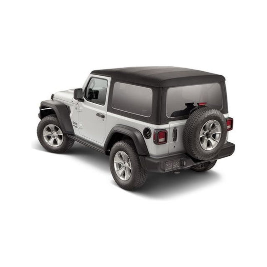 Genuine Mopar Jeep JL Soft Top 2 Door Standard Black, Production Base  Vinyl-Canvas - No Tint