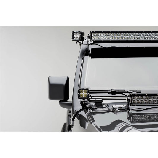 Ram Hood Hinge LED Bracket to mount (2) 3 Inch LED Pod Lights - PN #Z364521