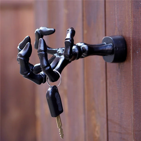 Muur skelet hand hanger opslaghaak