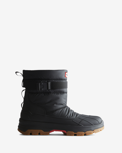 Hunter INSULATED SNOW ANKLE in Black