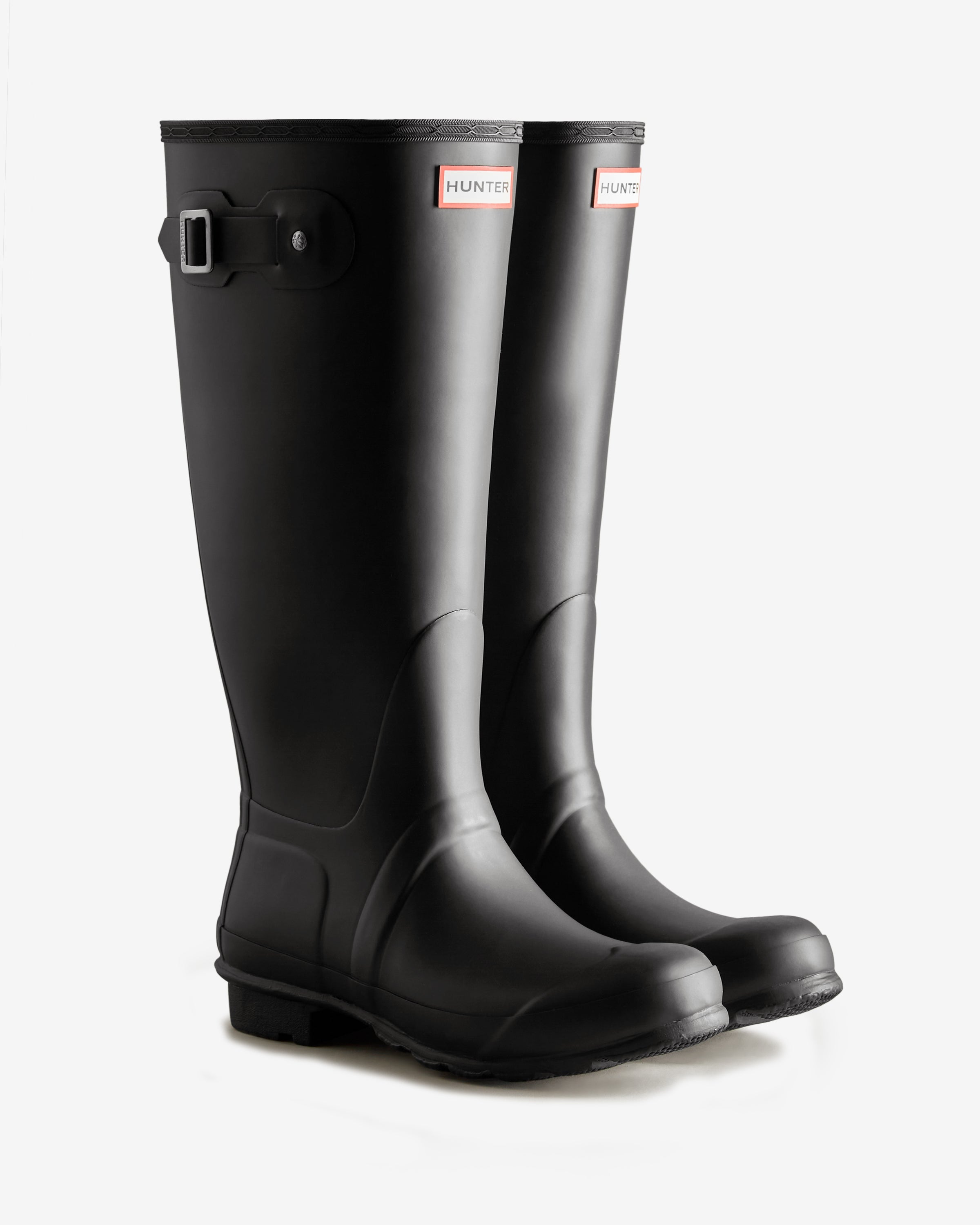 Women's Refined Slim Fit Tall Wellington Boots – Hunter Boots UK